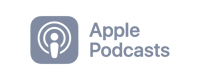 Apple Podcasts - Logo - Grey