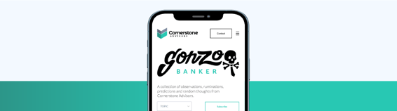 Cornerstone Advisors GonzoBanker - Additional Resources Image - Size Small