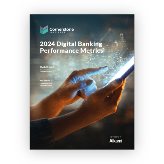 Cornerstone Advisors Research - Digital Banking Performance Metrics 2024 - Additional Resources Image