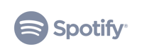 Spotify - Logo - Grey