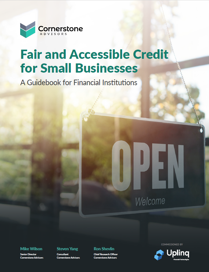 Fair-and-Accessible-Credit-Small-Business_Cornerstone-Adv_Uplinq_cover